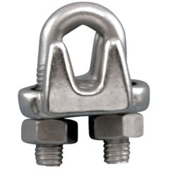 1/4" Type 304 Stainless Steel Drop Forge Type Wire Rope Clip