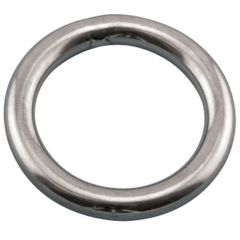 1/2" x 3-1/4" Type 316 Stainless Round Ring (WLL 1200 lbs)