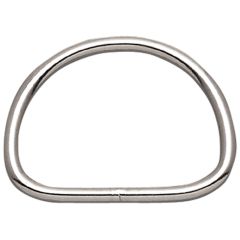 1/4" x 1-1/2" Type 316 Stainless "D" Ring (WLL 500 lbs)