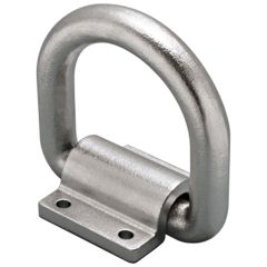 3/4" Type 316 Stainless Bolt-On Lashing "D" Ring (WLL 6500 lbs)