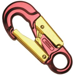 ProClimb Aluminum Snap Hook - 2-Stage Locking - Red