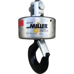 Miller Lifting Products B-125 Overhaul Swivel, Jaw to Hook (WLL 1.5 ton)
