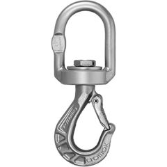 Cromox CWHB Grade 60 Stainless Swivel Hook with Bracket 5/16" (WLL 5510 lbs)