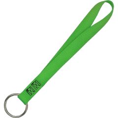 Buckingham 12" Accessory Strap with Ring - Green