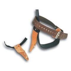 Buckingham Leather Gaff Guards with Velcro
