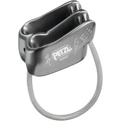 Petzl VERSO Lightweight Belay / Rappel Device (Gray)