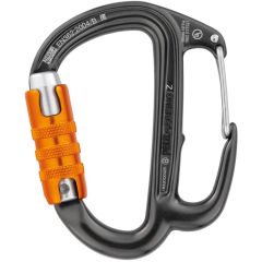 Petzl FREINO Z Carabiner with Friction Spur for Descenders - 3-Stage Locking