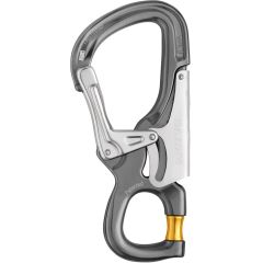 Petzl EASHOOK OPEN Snap Connector with Gated Connection Point