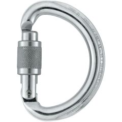 Petzl® Omni Aluminum Carabiner - Screw Locking - Bright