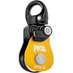 Petzl SPIN S1 Compact Single Pulley - Yellow