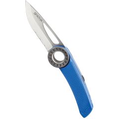 Petzl Spatha Knife with Carabiner Hole - Blue