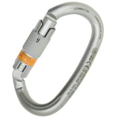 Kong I-Ovalone DNA Carbon Steel Auto Block Carabiner With NFC Chip - 3-Stage Locking - Lunar White