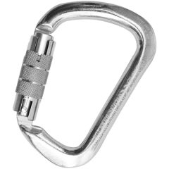 Kong X-Large Stainless Steel Carabiner - 2-Stage Locking - Bright