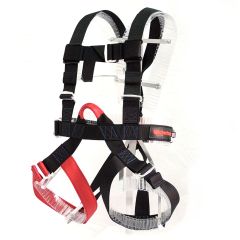 Robertson Zip-Tour Full Body Harness - Small (18" - 30" Waist) (Red Belay Loop)