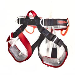 Robertson CRC400 Series Seat Harness with V-Rings - Small (18" - 30" Waist) (Red Belay Loop)