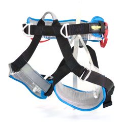 Robertson CRC400 Series Seat Harness with V-Rings - Large/X-Large (26" - 58" Waist) (Gray Belay Loop)