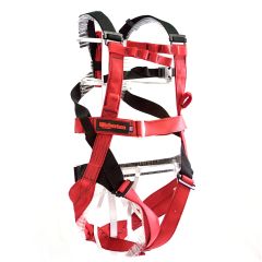 Robertson RC Series Ropes Course Full Body Harness - Small (90 - 160lbs) (Red)