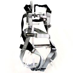 Robertson RC Series Ropes Course Full Body Harness - Large/X-Large (270lbs+ or 6'2+) (Gray)