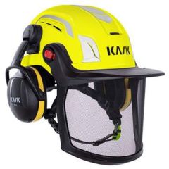 KASK Zenith X Air Combo Helmet System - Fluorescent Yellow