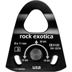 Rock Exotica P21-B Mini Machined 1.1" Pulley (Black)