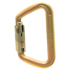 ISC KH219 Small Iron Wizard Carabiner (2-Stage Locking) - Gold