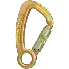 ISC KH301 Captive Eye Carabiner (Screw Locking) - Gold