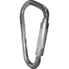 ISC KH307 Stainless Firemans Hook with Pin (3-Stage Locking) - Silver