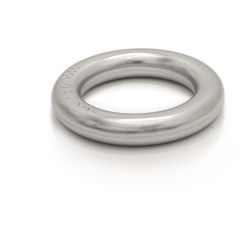 ISC RIN0011 Large Aluminum Ring 46mm x 70mm - Silver