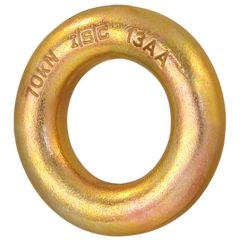 ISC RIN0012 Small Steel Ring 27mm x 51mm - Gold