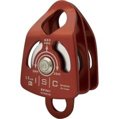ISC RP061 Small Double Prussik Pulley with Bushing