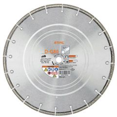 Stihl D-G80 Diamond Cutting Wheel 14" (20mm Arbor) - Ductile Iron