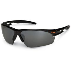 Stihl Black Work Safety Glasses (Gray Lens) - Black Frame