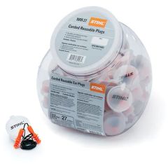 Stihl Ear Plugs Corded (NRR 27 dB) - Pack of 50