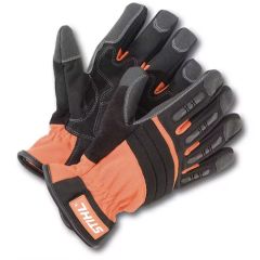 Stihl High Performance Pro Gloves - Medium (Black/Orange)