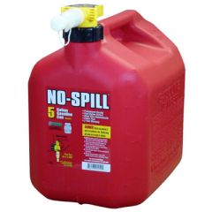 No-Spill 5 Gallon Red Gas Can