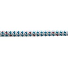 Teufelberger 1/4" White/Blue Endura Braid Rigging Rope - 600'