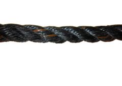 Teufelberger 1/2" Black Multiline II Rigging Rope - Per Foot