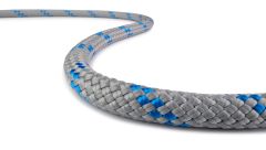 Teufelberger 11mm Gray/Blue KM G Static Climbing Rope - Per Foot