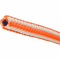 Teufelberger 1/2" Braided Safety Blue® Hi Vee Climbing Rope - Per Foot