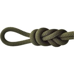 Teufelberger 1/2" Olive Drab KMIII Static Climbing Rope - Per Foot