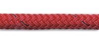 Samson 1/2" Red Stable Braid Rigging Rope - Per Foot (Coated)
