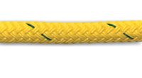 Samson 9/16" Yellow Stable Braid Rigging Rope - 150' (Coated)