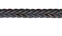 Samson 1/4" Black Dura-Plex Rigging Rope - 3000' (Coated)