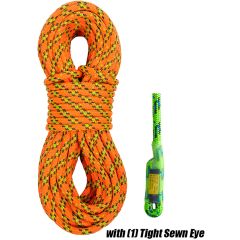 Sterling 12.5mm Orange Scion Climbing Rope with (1) Tight Sewn Eye - 200'