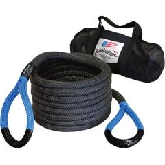 Bubba Rope Power Stretch Recovery Rope 7/8" x 20' (Black/Blue)