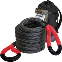 Bubba Rope Jumbo Recovery Rope 1-1/2" x 30' (Black/Red)