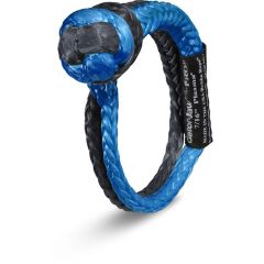 Bubba Rope 7/16" Gator-Jaw PRO Synthetic Soft Shackle (Black & Blue)