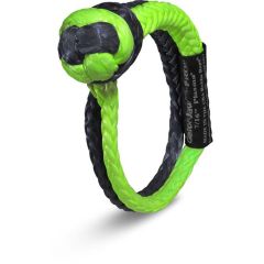 Bubba Rope 7/16" Gator-Jaw PRO Synthetic Soft Shackle (Black & Green)