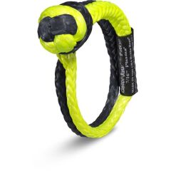 Bubba Rope 7/16" Gator-Jaw PRO Synthetic Soft Shackle (Black & Yellow)