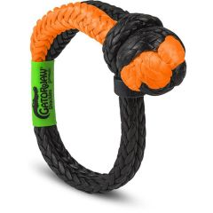 Bubba Rope 1/2" Nex-Gen PRO Gator-Jaw® Synthetic Soft Shackle (Orange/Black)